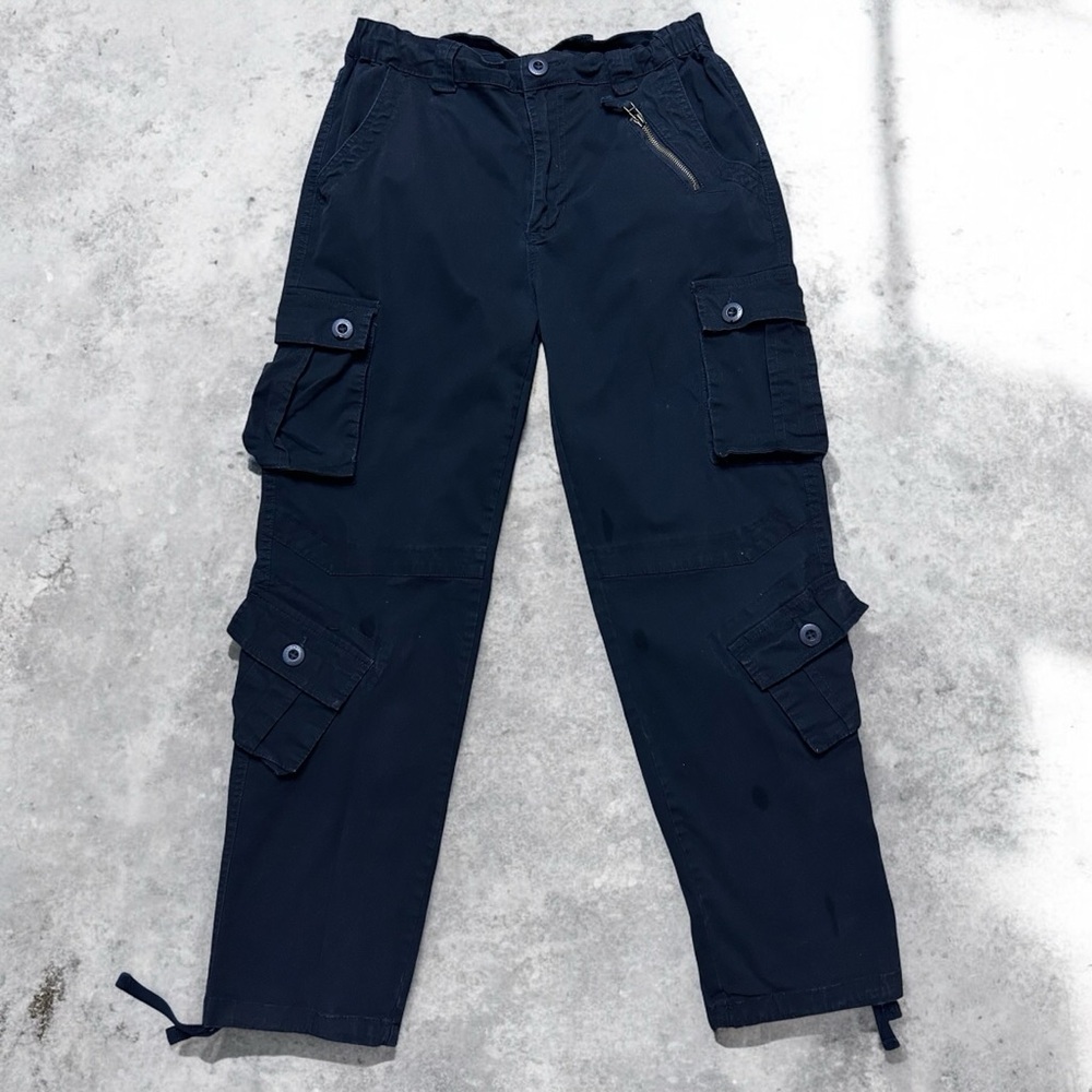 Black Cargo Pants